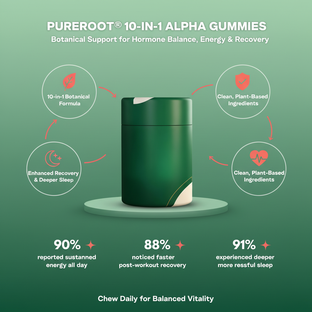 PureRoot® 10 in 1 Alpha Gummies