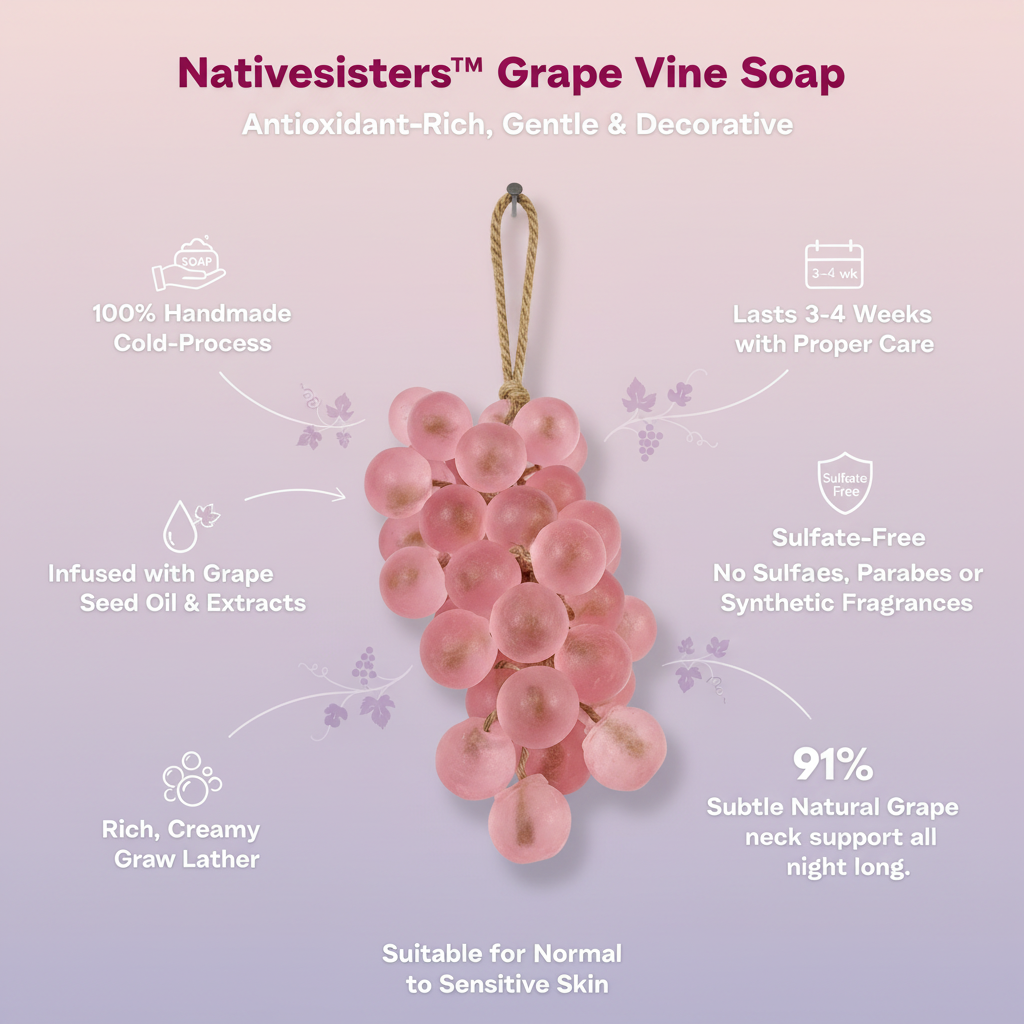 Nativesisters™- Grape Vine Soap