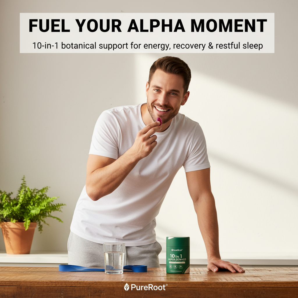 PureRoot® 10 in 1 Alpha Gummies