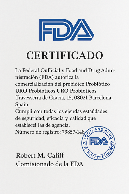 Cápsulas URO Probiotico